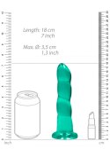 Non Realistic Dildo with Suction Cup - 7""/ 17 cm RealRock