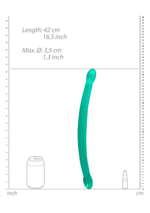 Przezroczyste dilda Double Dong - 42 cm RealRock Przezroczyste dilda Double Dong - 42 cm RealRock
