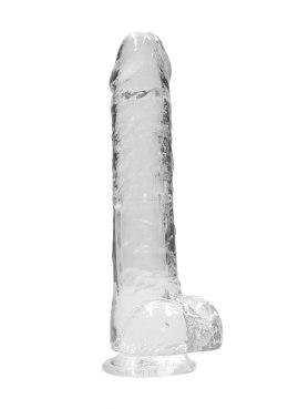 Realistyczne dildo z jądrami - 25,4 cm RealRock