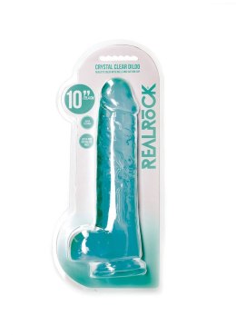 Realistyczne Dildo z jadrami - 25,4 cm RealRock