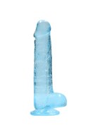 Realistic Dildo with Balls - 8""/ 21 cm RealRock