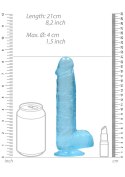 Realistic Dildo with Balls - 8""/ 21 cm RealRock