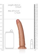 Slim Realistic Dildo with Suction Cup - 7""/ 18 cm RealRock