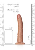 Slim Realistic Dildo with Suction Cup - 8""/ 20,5 cm RealRock