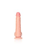 Straight Realistic Dildo Balls Suction Cup - 9""/ 23 cm RealRock