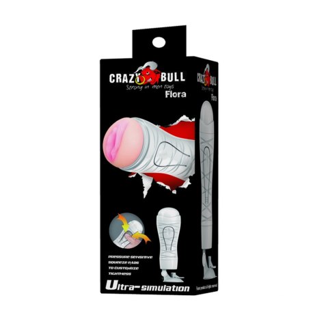 Masturbator oralny usta miękki przyssawka Crazy Bull Masturbator oralny usta miękki przyssawka Crazy Bull
