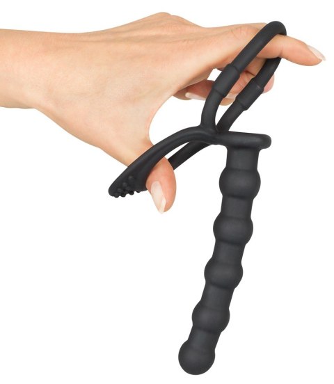 Podwójny pierścień penis jądra Black Velvets Podwójny pierścień penis jądra Black Velvets