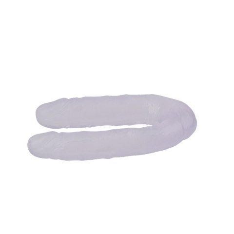 Wygięte białe żylaste dildo sex lesbijski 18 cm HI-Rubber Wygięte białe żylaste dildo sex lesbijski 18 cm HI-Rubber