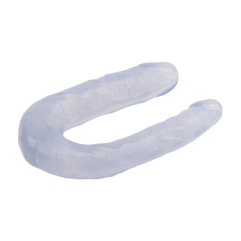 Wygięte białe żylaste dildo sex lesbijski 18 cm HI-Rubber Wygięte białe żylaste dildo sex lesbijski 18 cm HI-Rubber