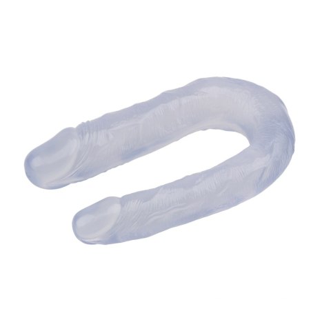 Wygięte białe żylaste dildo sex lesbijski 18 cm HI-Rubber Wygięte białe żylaste dildo sex lesbijski 18 cm HI-Rubber