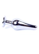 Korek analny zwężony czubek stalowy kolorowy 9cm Boss Series HeavyFun