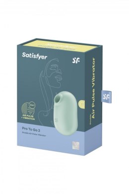 Stymulator powietrzny satisfyer pro to go 2 mint Satisfyer