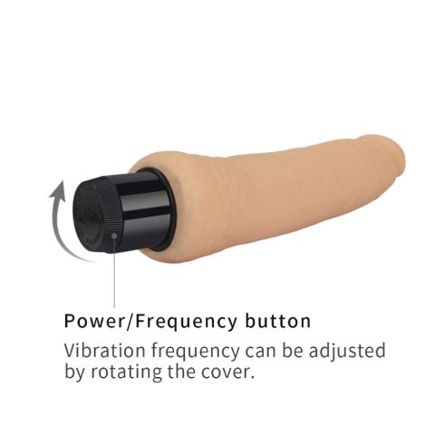 Wibrator realistyczny penis z wibracjami 20 cm Lovetoy Wibrator realistyczny penis z wibracjami 20 cm Lovetoy