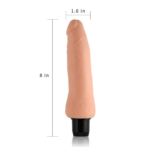 Wibrator realistyczny penis z wibracjami 20 cm Lovetoy Wibrator realistyczny penis z wibracjami 20 cm Lovetoy
