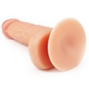 Wyżyłowany penis gruby z przyssawką dildo 18 cm Lovetoy