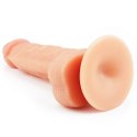 Wyżyłowany penis gruby z przyssawką dildo 20 cm Lovetoy