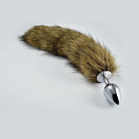 Duży korek analny wtyczka puszysty ogon 9cm Lovetoy Duży korek analny wtyczka puszysty ogon 9cm Lovetoy