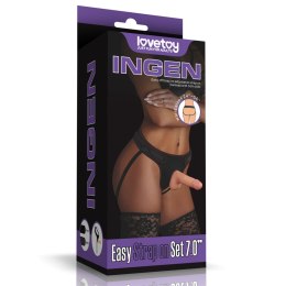 Strap-on z dildo realistyczny wygląd żylasty Lovetoy