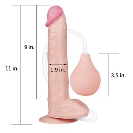 Dildo realistyczne z przyssawką i wytryskiem penis Lovetoy