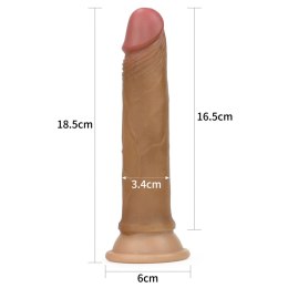 Duże giętkie dildo na przyssawce sex zabawka 18,5 Lovetoy