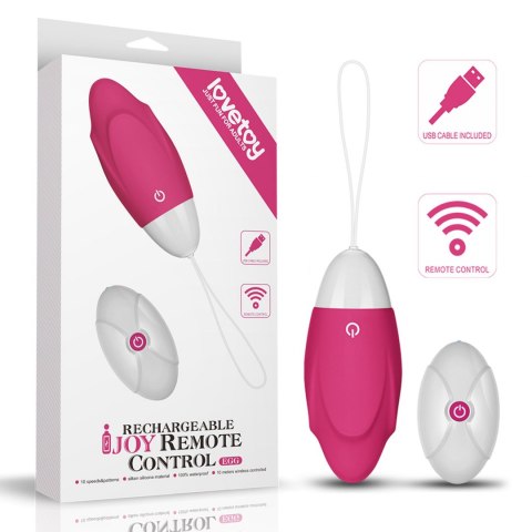 Jedwabiste jajeczko wibrujące silna wibracja pilot Lovetoy Jedwabiste jajeczko wibrujące silna wibracja pilot Lovetoy