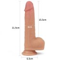 Realistyczne dildo z przyssawką obrotowe 21,5 cm Lovetoy