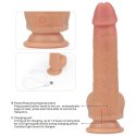 Realistyczne dildo z przyssawką obrotowe 21,5 cm Lovetoy