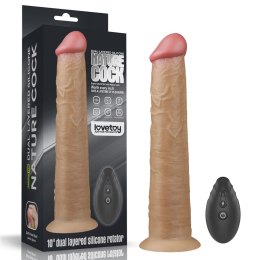 Realistyczne silikonowe żylaste sex dildo 26 cm Lovetoy