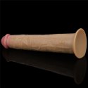 Realistyczne silikonowe żylaste sex dildo 26 cm Lovetoy