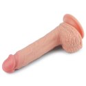 Wielkie dildo realistyczny penis z przyssawką Lovetoy