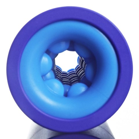 Fioletowy masturbator z szeregiem wypustek 19 cm Lovetoy Fioletowy masturbator z szeregiem wypustek 19 cm Lovetoy