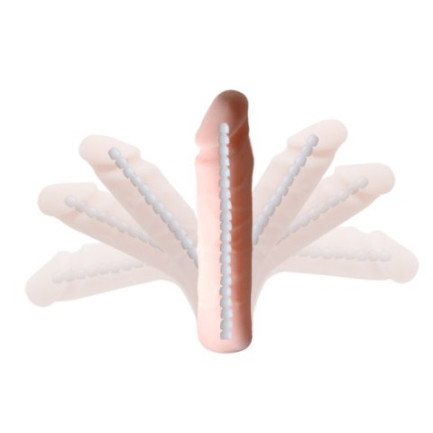 Członek penis dildo proteza uprząż strap-on 23cm BAILE Członek penis dildo proteza uprząż strap-on 23cm BAILE