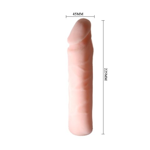 Członek penis dildo proteza uprząż strap-on 23cm BAILE Członek penis dildo proteza uprząż strap-on 23cm BAILE