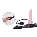 Nadmuchiwany powięszany strap-on penis dildo 16cm BAILE