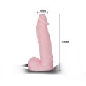 Nadmuchiwany powięszany strap-on penis dildo 16cm BAILE