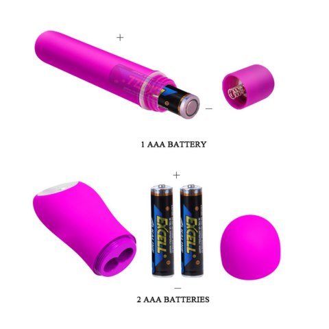Wibrator pocisk 20 wibracji stymulacja punktowa BAILE Wibrator pocisk 20 wibracji stymulacja punktowa BAILE
