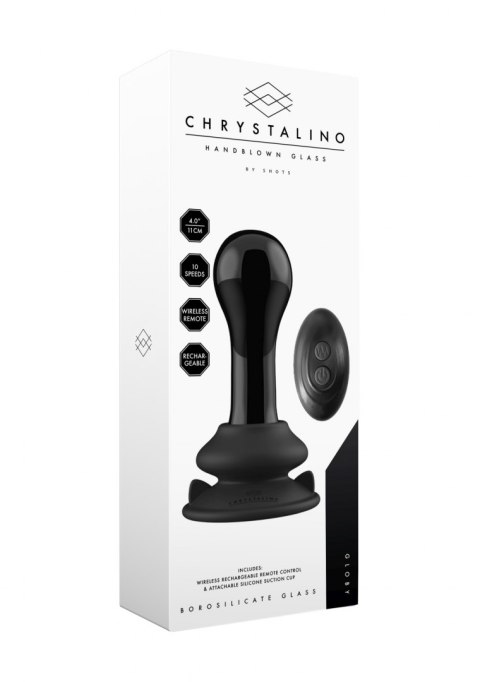 Szklane dildo ruchoma przyssawka wibracje orgazmy Chrystalino Szklane dildo ruchoma przyssawka wibracje orgazmy Chrystalino
