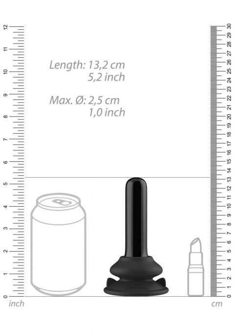 Szklane dildo z przyssawką i pilotem 10 funkcji Chrystalino Szklane dildo z przyssawką i pilotem 10 funkcji Chrystalino