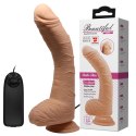 Dildo zakrzywiony penis ,przyssawka ,pilot 28 cm BAILE