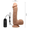 WIBRATOR DILDO Z PRZYSSAWKĄ I PILOTEM 23,4 cm BAILE