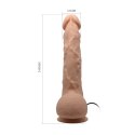 WIBRATOR DILDO z przyssawką i pilotem 24 cm BAILE