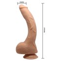 WIBRATOR dildo z przyssawką i pilotem 27cm BAILE