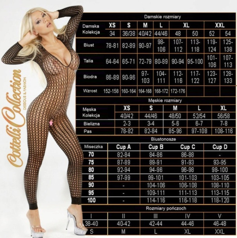 Sukienka czarna mini z podwiązkami XL Cottelli Sukienka czarna mini z podwiązkami XL Cottelli