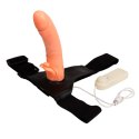 Realistyczny penis strapon wibrator z pasami 20cm BAILE