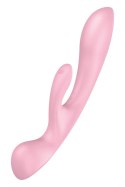 Wibrator króliczek masaż łechtaczki satisfyer róż Satisfyer