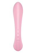 Wibrator króliczek masaż łechtaczki satisfyer róż Satisfyer