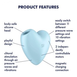 Stymulator-Cutie Heart (Blue) Satisfyer