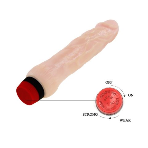 Wibrator realistyczny naturalny penis członek 21cm BAILE Wibrator realistyczny naturalny penis członek 21cm BAILE