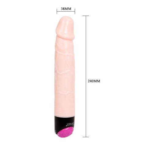 Wibrator realistyczny penis naturalny członek 23cm BAILE Wibrator realistyczny penis naturalny członek 23cm BAILE