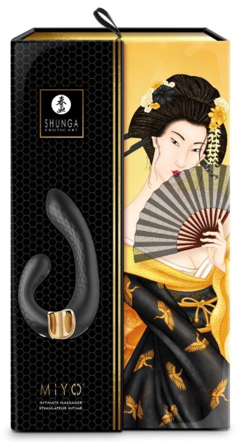 MIYO Intimate Massager Black Shunga MIYO Intimate Massager Black Shunga